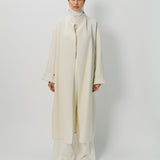 Dusan Wool Patch Pocket Diagonale Long Coat