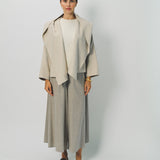 Dusan Cashmere Double Face Hooded Short Jacket