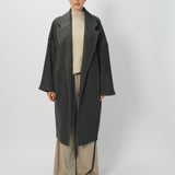 Dusan Cashmere Oversized Herringbone Jersey Coat