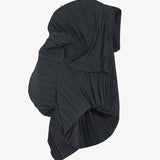 Akiko Top in Polyester and Wool