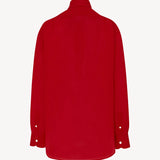 The Row Elia Shirt in Silk