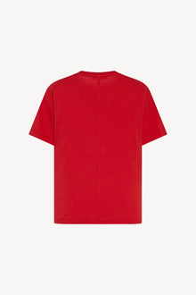 Florie Top in Cotton - Tomato Red