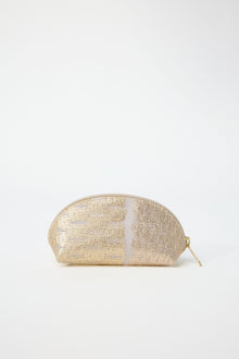 Metallic Small Round Pouch