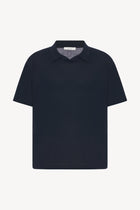 Mauro Top in Wool - Dark Navy