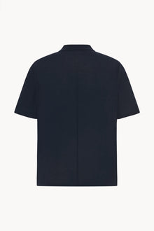 Mauro Top in Wool - Dark Navy