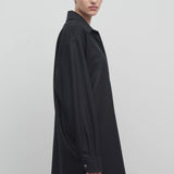 The Row Komako Shirt in Wool and Cashmere