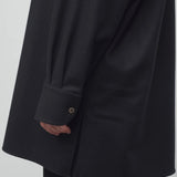 The Row Komako Shirt in Wool and Cashmere