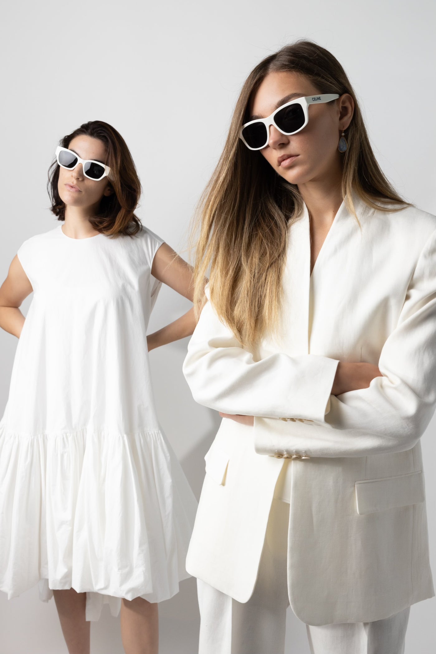 Ivory Monochroms Sunglasses