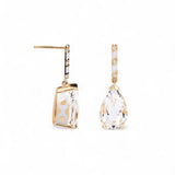 Alice Cicolini Candy Pave Bar Drop Earrings