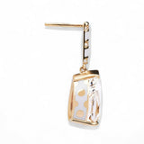 Alice Cicolini Candy Pave Bar Drop Earrings