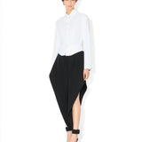 ALAIA Cotton Poplin Basque Shirt