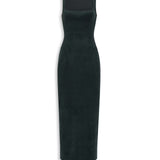 ALAIA Tailored Fitted Velvet Dress