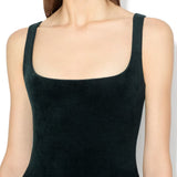 ALAIA Tailored Fitted Velvet Dress