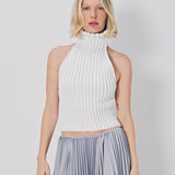 Azzedine Alaia Halter Top Blanc / 38