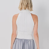 Azzedine Alaia Halter Top Blanc / 38