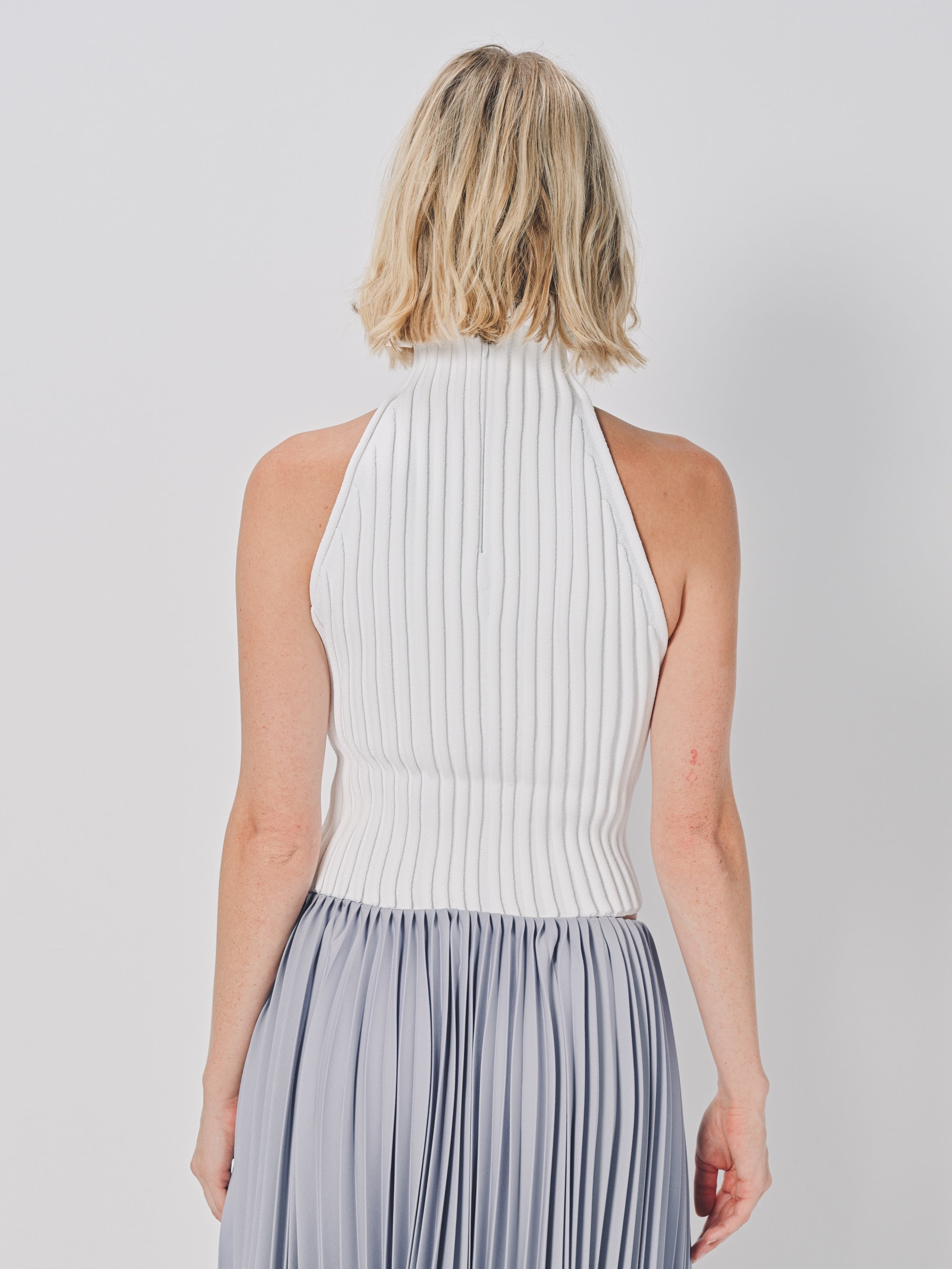 Azzedine Alaia Halter Top Blanc / 38