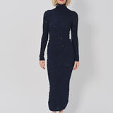 Azzedine Alaia Bodycon Dress Marine / 38