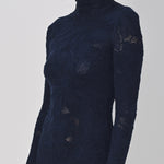 Azzedine Alaia Bodycon Dress Marine / 38