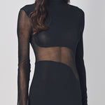 Azzedine Alaia Bodycon Dress Noir / 38