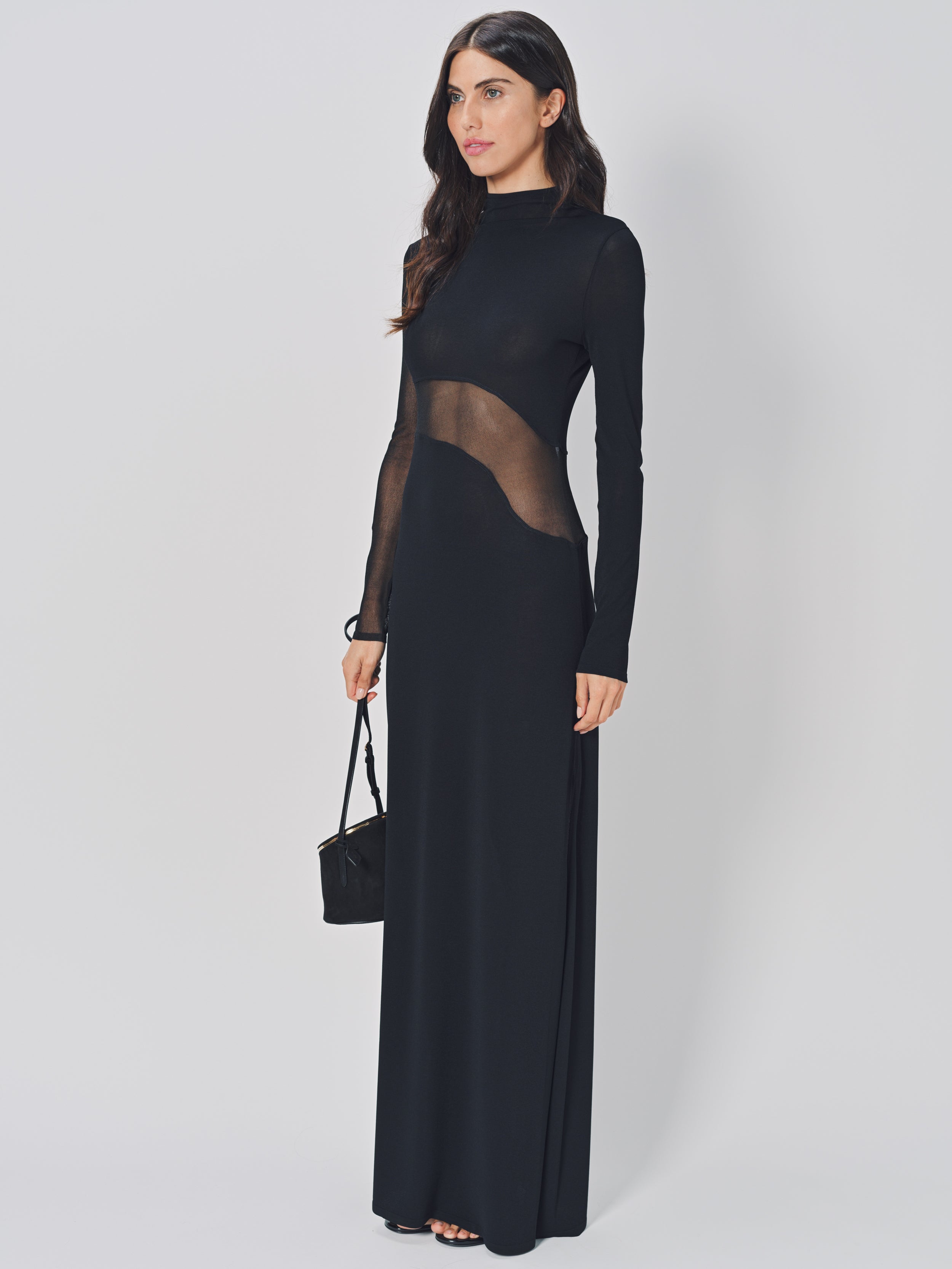 Azzedine Alaia Bodycon Dress Noir / 38