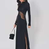 Azzedine Alaia Bodycon Dress Noir / 38