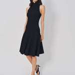 Azzedine Alaia Fit Flare Dress Noir / 36