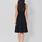 Azzedine Alaia Fit Flare Dress Noir / 36