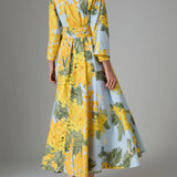 Almudena Poplin Robe Dress