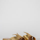 Alexa Wagner Gold Leandra Flat