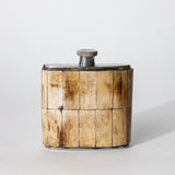 Vintage Horn Travel Flask