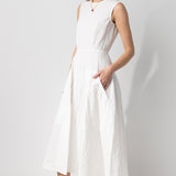 Sofie D'Hoore Milk Dart Sleeveless Dress