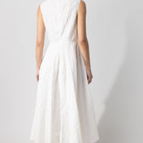 Sofie D'Hoore Milk Dart Sleeveless Dress