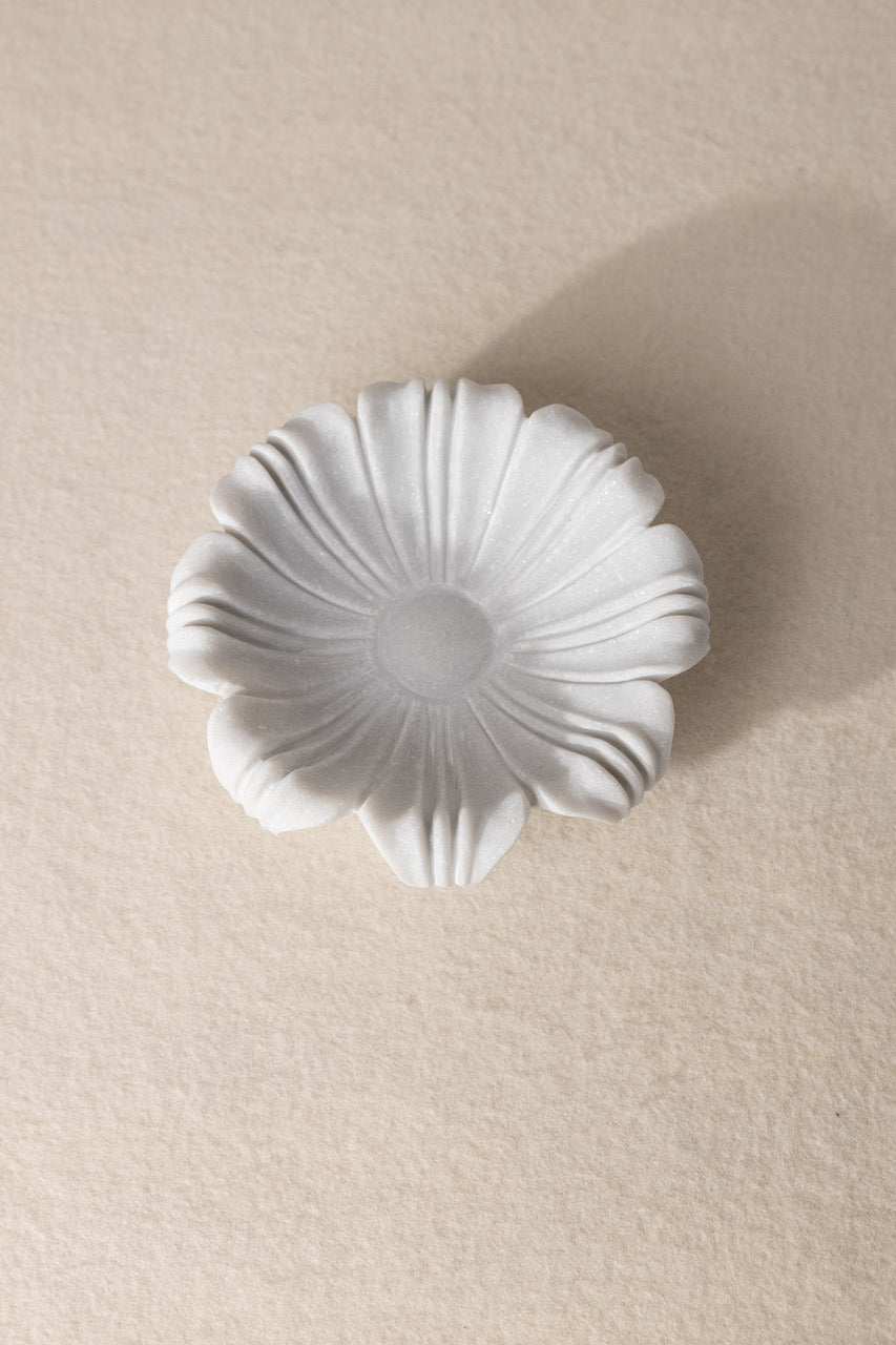 Flower Marble Bowl