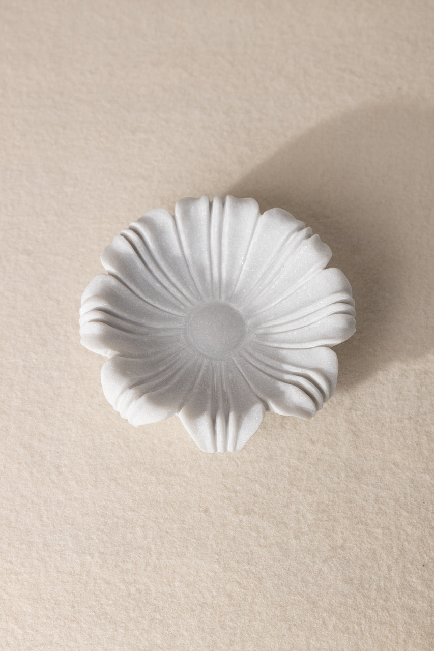 Flower Marble Bowl