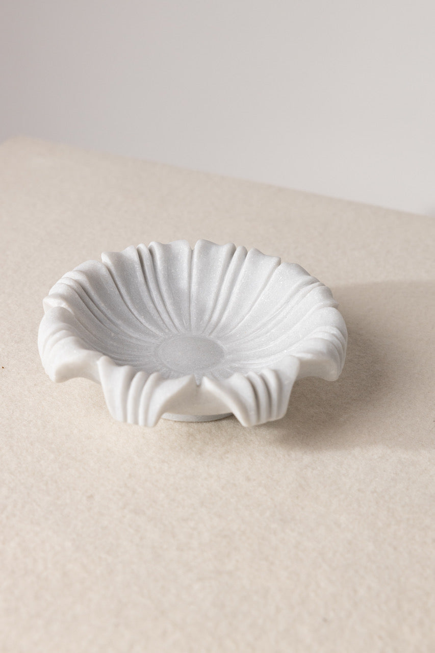 Flower Marble Bowl