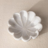 Jyoti Large Flower Marble Bowl