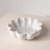 Jyoti Large Flower Marble Bowl