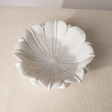 Jyoti  Large Flower Marble Bowl