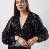 Maison Rabih Kayrouz Long Sequin Dress