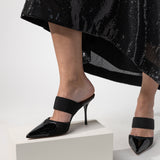 Azzedine Alaia Noir Mules 90