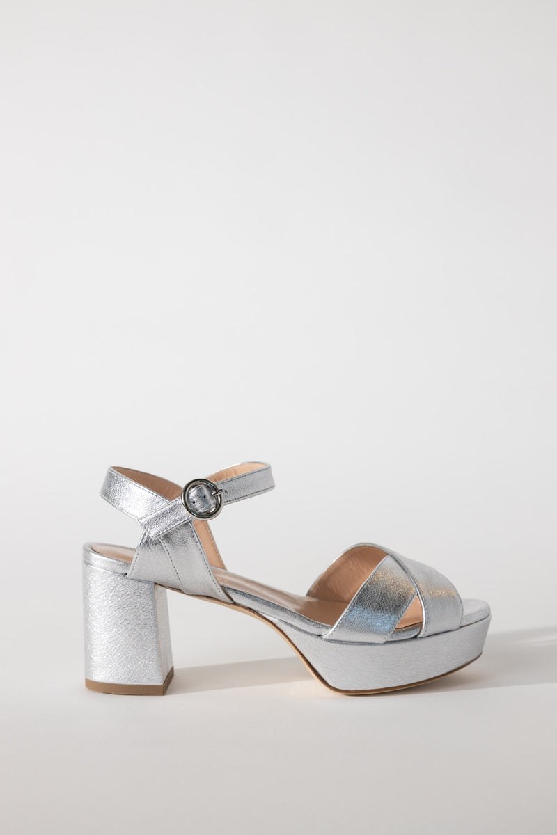Diedre Platform in Silver