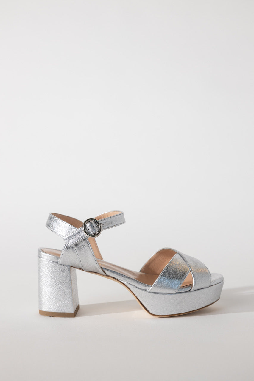 Diedre Platform in Silver