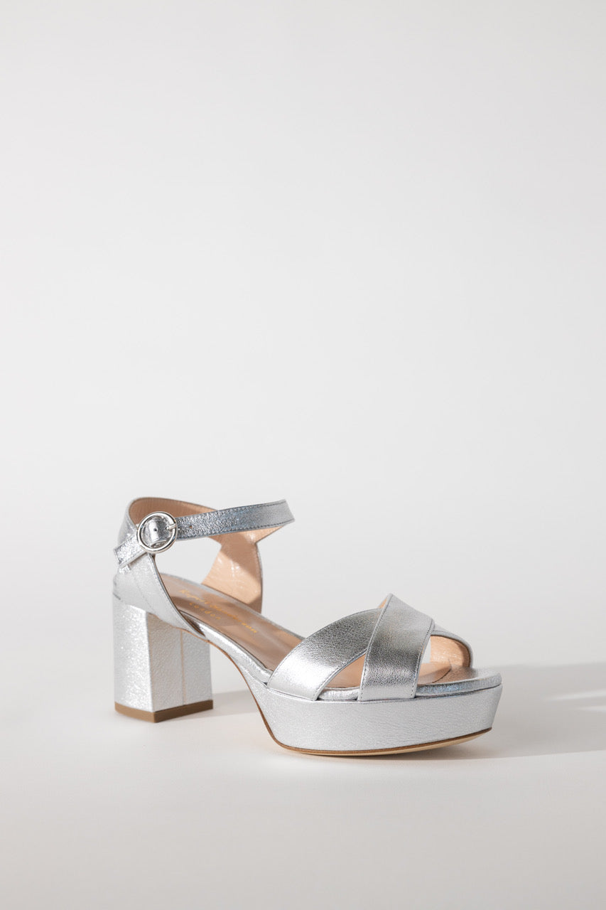 Diedre Platform in Silver