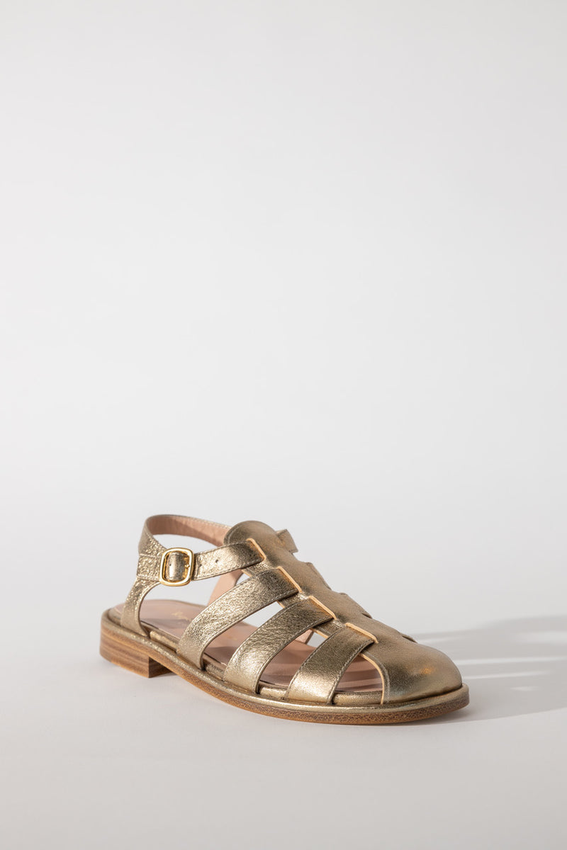 Neptune Sandal in Gold