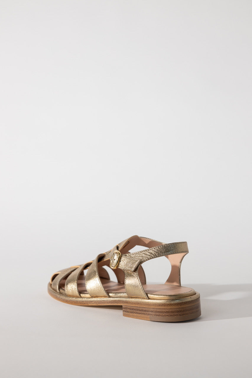 Neptune Sandal in Gold