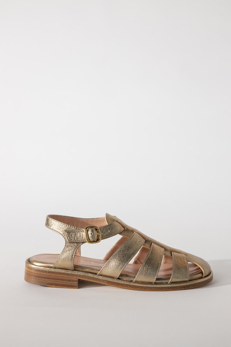 Neptune Sandal in Gold