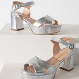 Diedre Platform in Silver