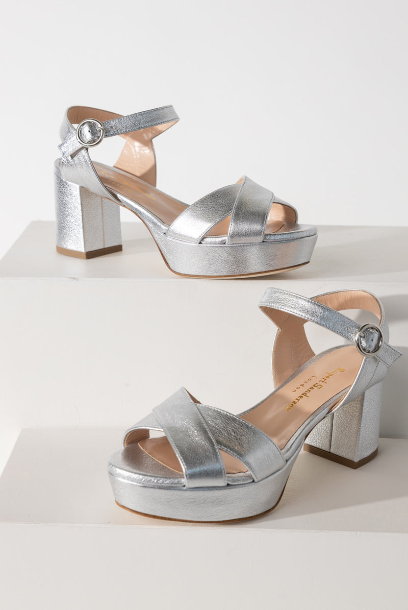 Diedre Platform in Silver