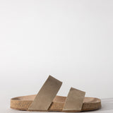 2 Strap Sandal in Fango