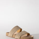 2 Strap Sandal in Fango